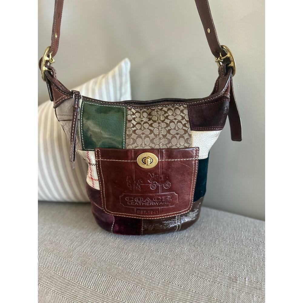 Coach Bleecker Patchwork crossbody Bag – Y2K Retro”